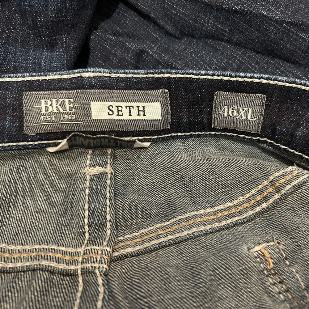 BKE Seth Men's Dark Blue Jeans